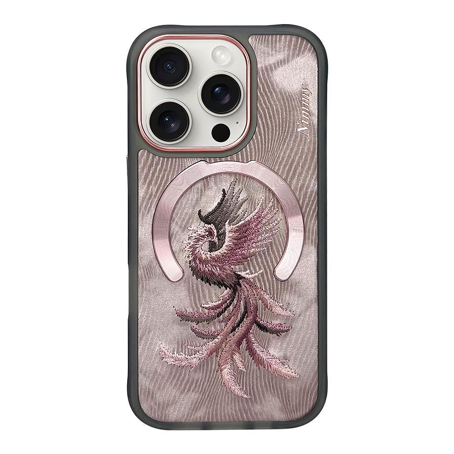 NIMMY · MagSafe-Compatible 3D Embroidered Anka Kuşu Patterned Case for iPhone 15 Pro · 1
