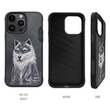 NIMMY · 3D Embroidered Kıyafetli Kurt Patterned Silicone Case for iPhone 15 Pro · 8