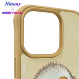 NIMMY · 3D Embroidered Zincir and Glasses Detail Beyaz Dog Design Silicone Case for iPhone 15 Pro · 6