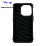 NIMMY iPhone 15 Pro Max · 3D Embroidered Gözlük and Zipper Detail Dog Design Silicone Case 2.0 · 5