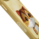 NIMMY · 3D Embroidered Eye Detail Cat Design Silicone Case for iPhone 15 Pro Max · 5