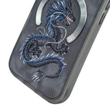 NIMMY · MagSafe-Compatible 3D Embroidered Mavi Dragon Case for iPhone 15 Pro Max · 4