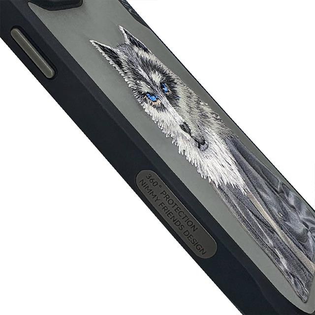 NIMMY · 3D Embroidered Kurt Patterned Silicone Case for iPhone 15 Pro Max · 4