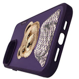 NIMMY 3D Embroidery işleme Fashion Pet Ayıcıklı Camera Protection Silicone Case for iPhone 15 Pro Max · 8