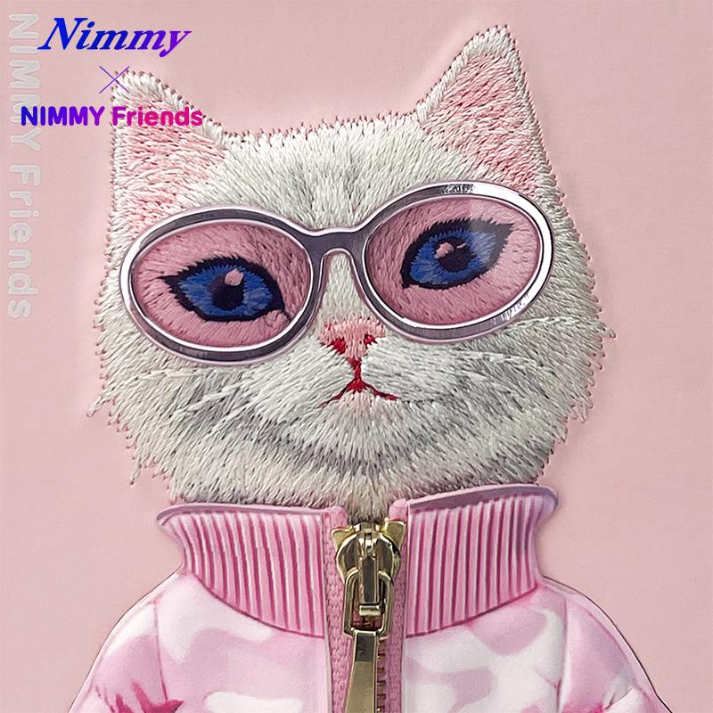 NIMMY iPhone 15 Pro Max · 3D Embroidered Gözlük and Zipper Detail Catcik Patterned Silicone Case 2.0 · 6