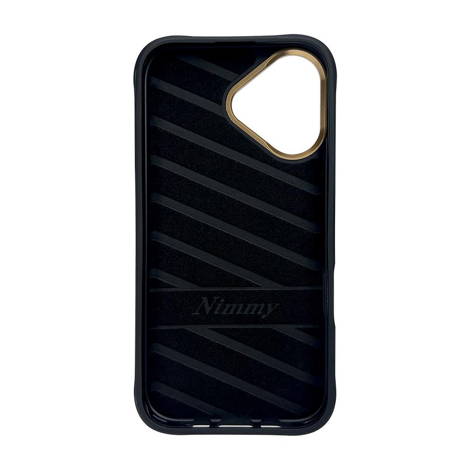 NIMMY · Embroidered Kabartmalı Gözlük and Fermuar Gorilla Patterned Case 2.0 for iPhone 16 · 2