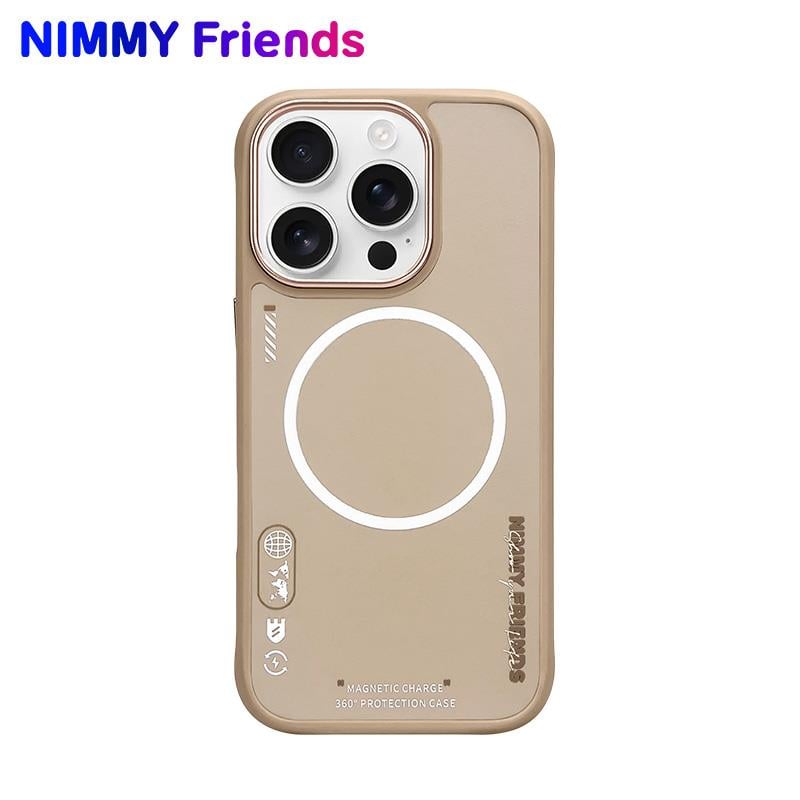 NIMMY 3D Interchangeable MagSafe-Compatible Protection Magnetic Silicone Case for iPhone 16 Pro · 1