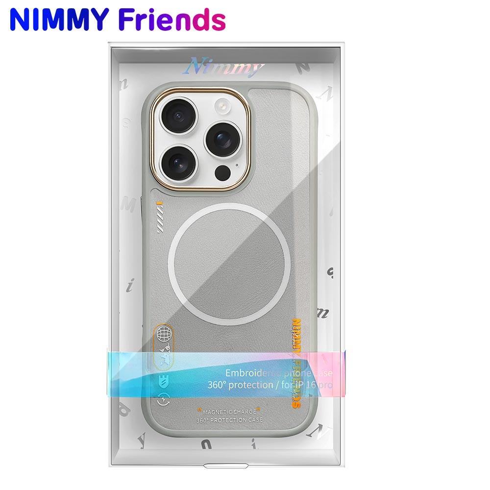 NIMMY 3D Interchangeable MagSafe-Compatible Protection Magnetic Silicone Case for iPhone 16 Pro · 7