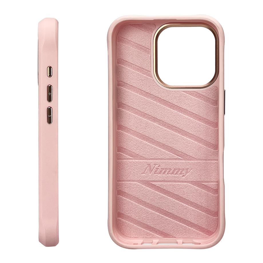NIMMY · 3D Embroidery Gözlük and Fermuar Decorated Catcik Patterned Silicone Case 2.0 for iPhone 16 Pro · 6