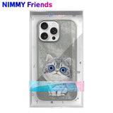 NIMMY · 3D Embroidered Eye Detail Cat Design Silicone Case for iPhone 16 Pro · 6