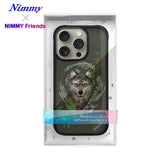 NIMMY · 3D Faux Leather Üstüne Embroidered Kurt Patterned Silicone Case 2.0 for iPhone 16 Pro · 6