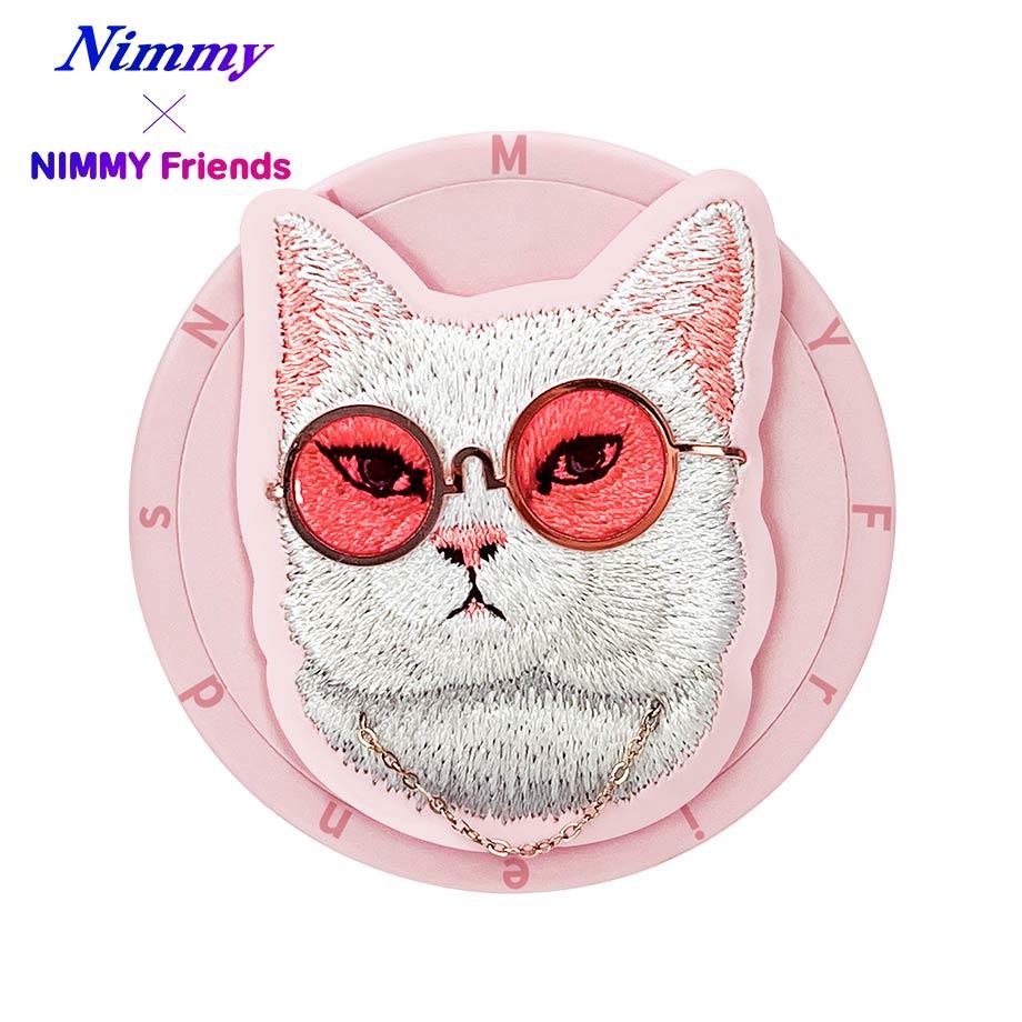 NIMMY 3D Pop Socket Aparatlı Embroidered Cat Figürlü Premium Case 2.0 for iPhone 16 Pro · 8