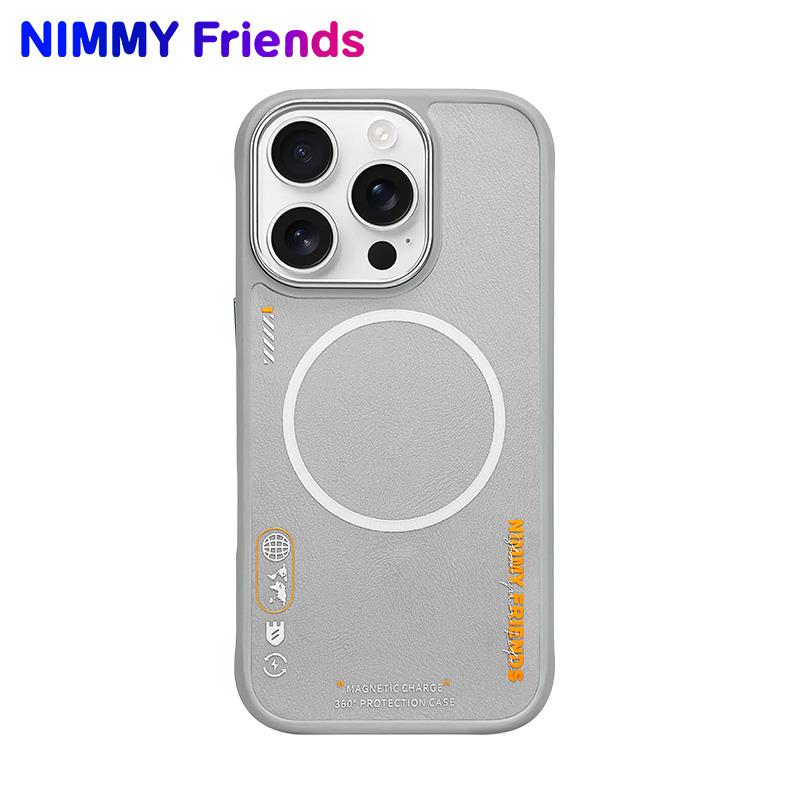 NIMMY MagSafe Protection Silicone Magnetic Darbe Korumalı Case for iPhone 16 Pro Max · 2