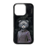 NIMMY · MagSafe-Compatible 3D Embroidered Magnetic Fashion Mavi Cat Case for iPhone 16 Pro Max · 1