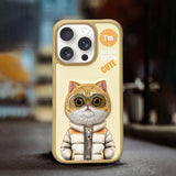 NIMMY · 3D Embroidered Catcik Patterned Silicone Case 2.0 for iPhone 16 Pro Max · 7