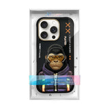 NIMMY · 3D Embroidery Fermuar Mont Decorated Gorilla Patterned Silicone Case 2.0 for iPhone 16 Pro Max · 8