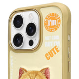 NIMMY · 3D Embroidered Catcik Patterned Silicone Case 2.0 for iPhone 16 Pro Max · 5
