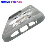 NIMMY · 3D Embroidered Eye Detail Cat Design Silicone Case for iPhone 16 Pro Max · 5