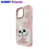 NIMMY · 3D Embroidered Eye Detail Dog Design Silicone Case for iPhone 16 Pro Max · 2