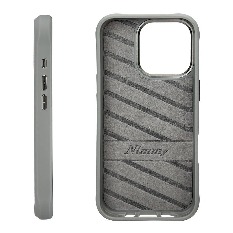 NIMMY · 3D Embroidered Fermuarlı Mont and Gözlük Ayıcık Case 2.0 for iPhone 16 Pro Max · 5