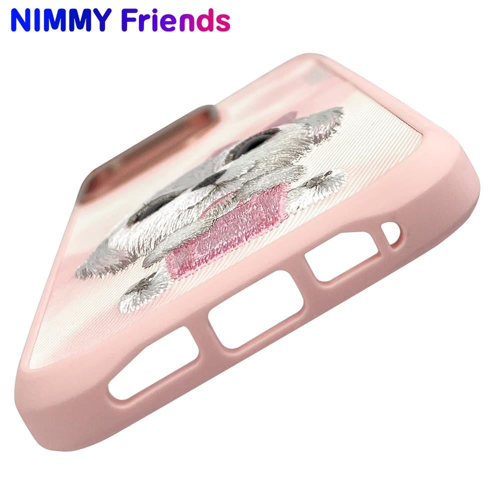 NIMMY · 3D Embroidered Eye Detail Dog Design Silicone Case for iPhone 16 Pro Max · 5