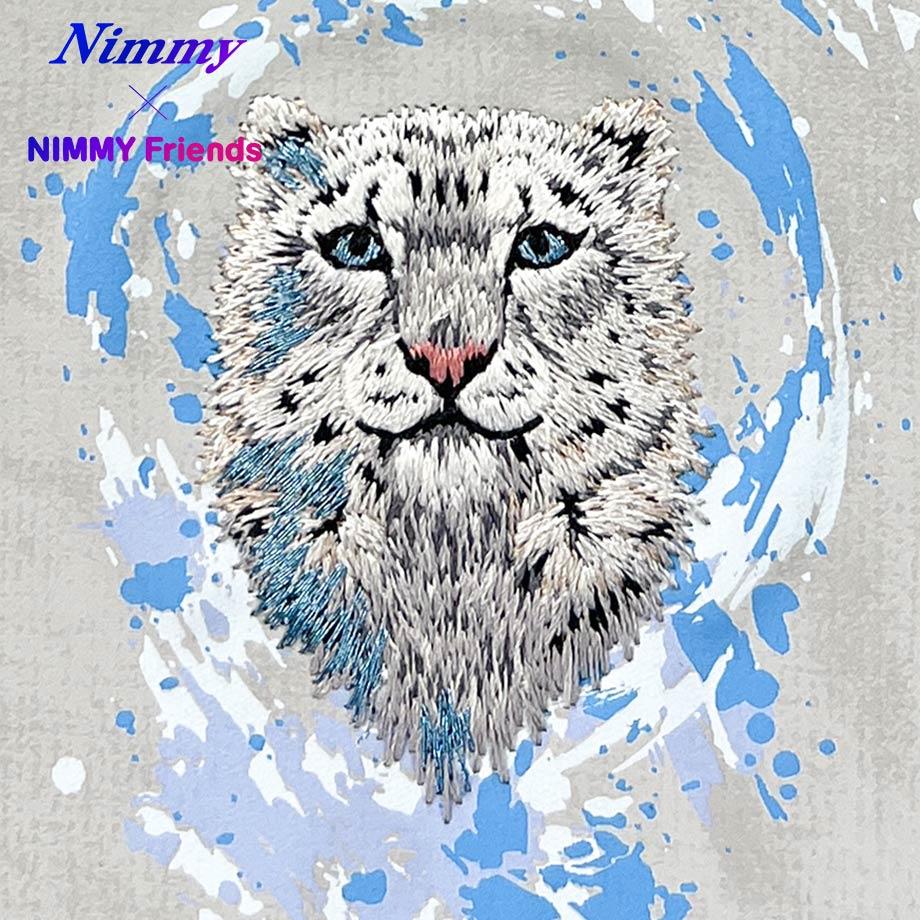 NIMMY · 3D Faux Leather Üstüne Embroidery İşleme Leopard Patterned Silicone Case 2.0 for iPhone 16 Pro Max · 4