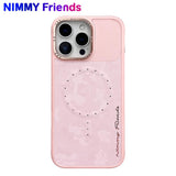 NIMMY MagSafe-Compatible Magnetic Fashion Stone Lüks Case, Magnetic Kapak for iPhone 16 Pro Max · 2