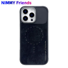 NIMMY MagSafe-Compatible Magnetic Fashion Stone Lüks Case, Magnetic Kapak for iPhone 16 Pro Max · 1
