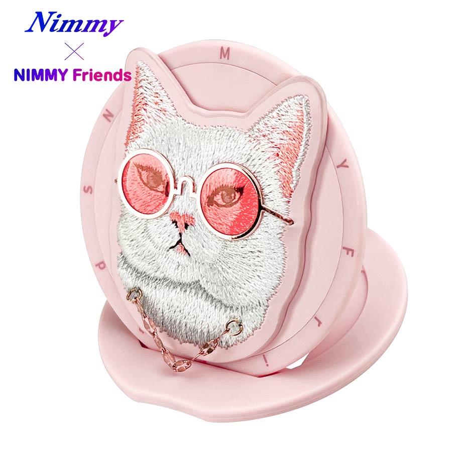 NIMMY 3D Pop Socket Aparatlı Embroidered Cat Figürlü Premium Case 2.0 for iPhone 16 Pro Max · 4