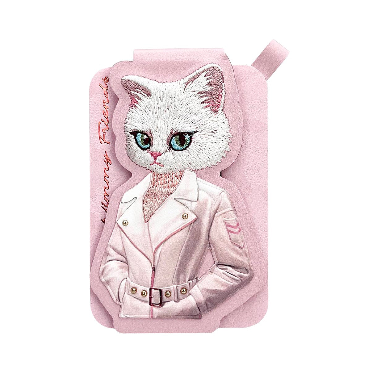 NIMMY · MagSafe-Compatible Pembe Cat Design Card Holder Case - N-CXMC-KTHZ for iPhone 16 Pro Max · 2