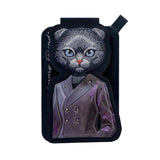 NIMMY · MagSafe-Compatible Siyah Cat Design Card Holder Case - N-CXMC-KTHZ for iPhone 16 Pro Max · 2