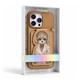 NIMMY · MagSafe-Compatible Kahve Cat Design Card Holder Case - N-CXMC-KTHZ for iPhone 16 Pro Max · 3
