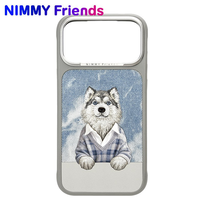 NİMMY MagSafe-Compatible 3D Dog Embroidered N-YSMC Phone Case for iPhone 17 Pro Max · 1