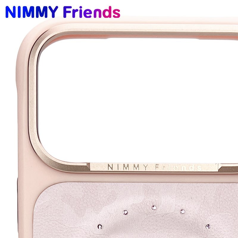 NİMMY MagSafe-Compatible Pearl Necklace 3D Cat Embroidered N-XYSS Phone Case for iPhone 17 Pro · 2