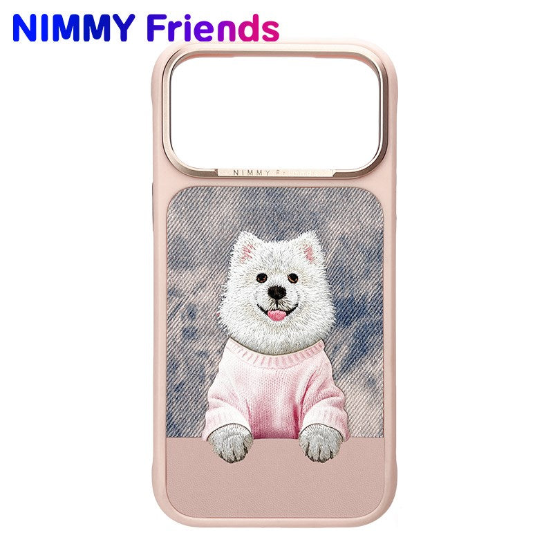 NİMMY MagSafe-Compatible 3D Dog Embroidered N-YSMC Phone Case for iPhone 17 Pro · 1