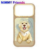 NİMMY MagSafe-Compatible 3D Dog Embroidered N-YSMC Phone Case for iPhone 17 Pro · 1