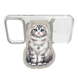 NIMMY · Interchangeable Magnetic 3D Embroidered Necklace Stand and Card Holder Nimmy Phone Case for iPhone 18 Pro Max · 3