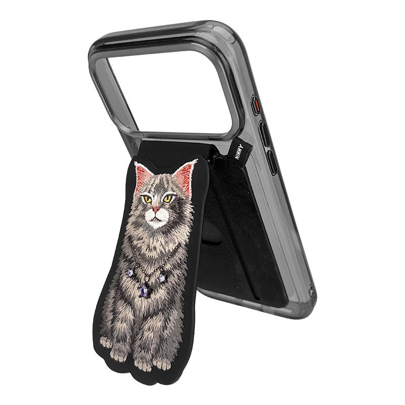 NIMMY · Interchangeable Magnetic 3D Embroidered Necklace Stand and Card Holder Nimmy Phone Case for iPhone 18 Pro Max · 4