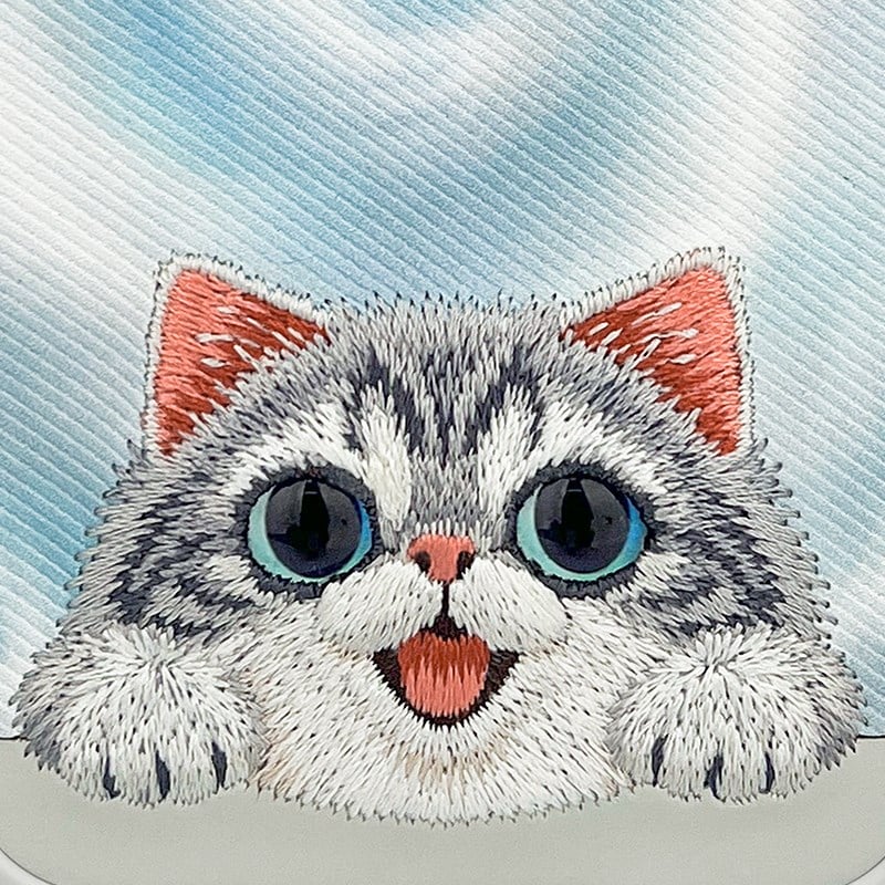NIMMY Embroidered Cat Design Nimmy Phone Case for iPhone 18 Pro Max · 6