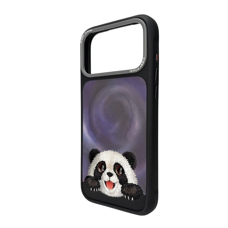 NIMMY Embroidered Panda Design Nimmy Phone Case for iPhone 18 Pro Max · 4