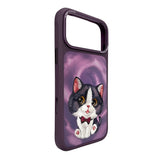 NIMMY Gerçek Kedi Embroidered Nimmy Phone Case N-XDY for iPhone 18 Pro Max · 3