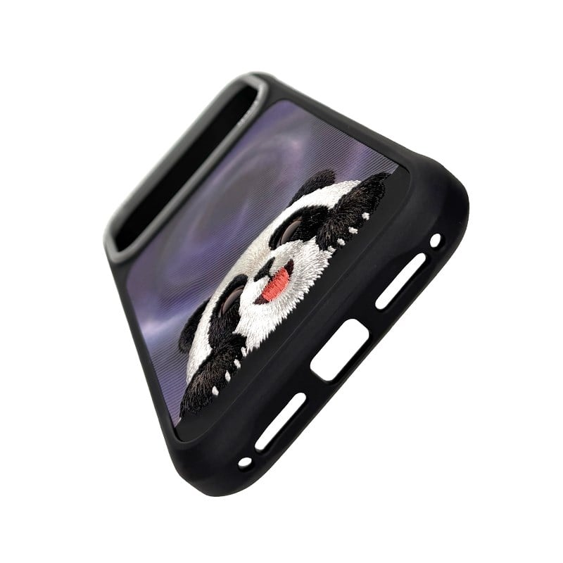 NIMMY Embroidered Panda Design Nimmy Phone Case for iPhone 18 Pro Max · 3