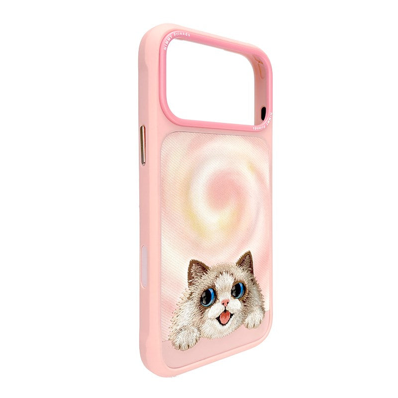 NIMMY Embroidered Cat Design Nimmy Phone Case for iPhone 18 Pro Max · 5