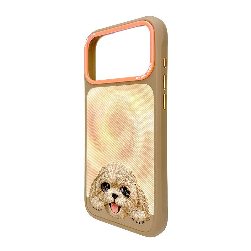 NIMMY Embroidered Dog Design Nimmy Phone Case for iPhone 18 Pro Max · 4