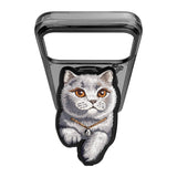 NIMMY MagSafe-Compatible · Interchangeable Magnetic 3D Eye Detail Kedi Detaylı Stand Nimmy Phone Case for iPhone 18 Pro Max · 3