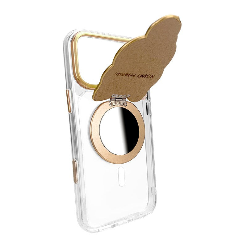 NIMMY MagSafe-Compatible · Interchangeable Magnetic 3D Eye Detail Kedi Detaylı Stand Nimmy Phone Case for iPhone 18 Pro Max · 5