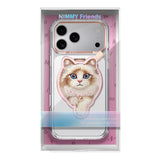 NIMMY MagSafe-Compatible · Interchangeable Magnetic 3D Eye Detail Kedi Detaylı Stand Nimmy Phone Case for iPhone 18 Pro Max · 6