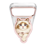 NIMMY MagSafe-Compatible · Interchangeable Magnetic 3D Eye Detail Kedi Detaylı Stand Nimmy Phone Case for iPhone 18 Pro Max · 3