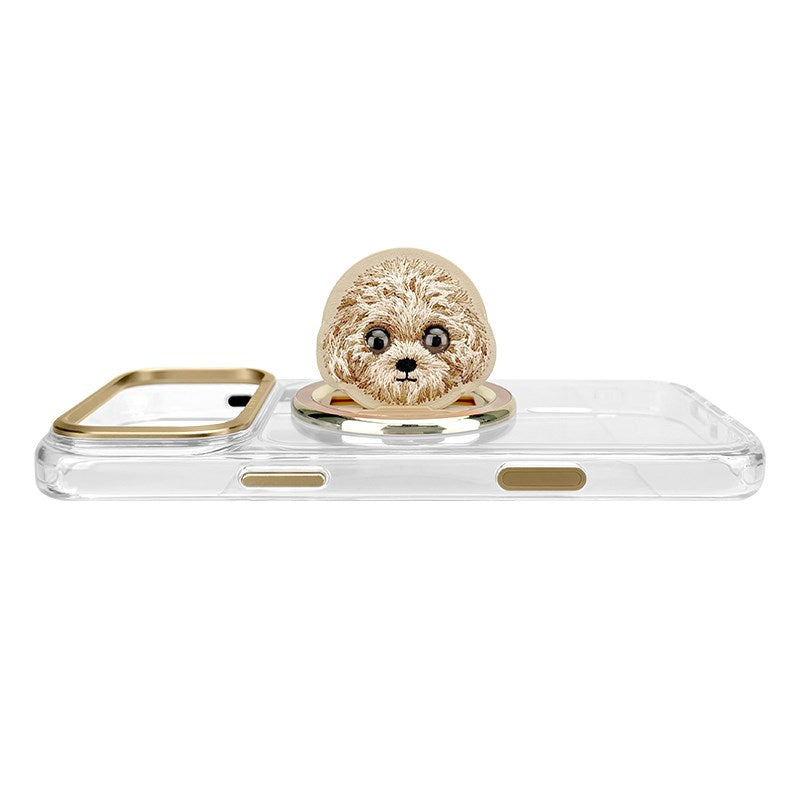 NIMMY MagSafe-Compatible · Interchangeable Magnetic 3D Eye Detail Kaniş Köpekli Nimmy Phone Case for iPhone 18 Pro Max · 4