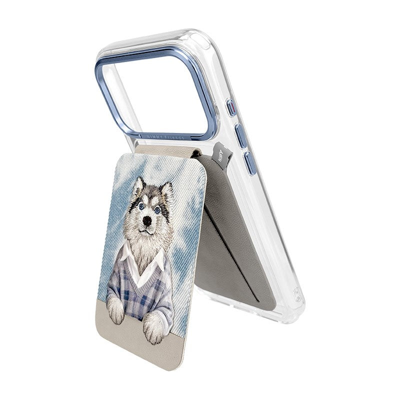 NIMMY Nimmy MagSafe · Interchangeable Magnetic 3D Embroidered Card Holder and Stand Phone Case for iPhone 18 Pro Max · 4